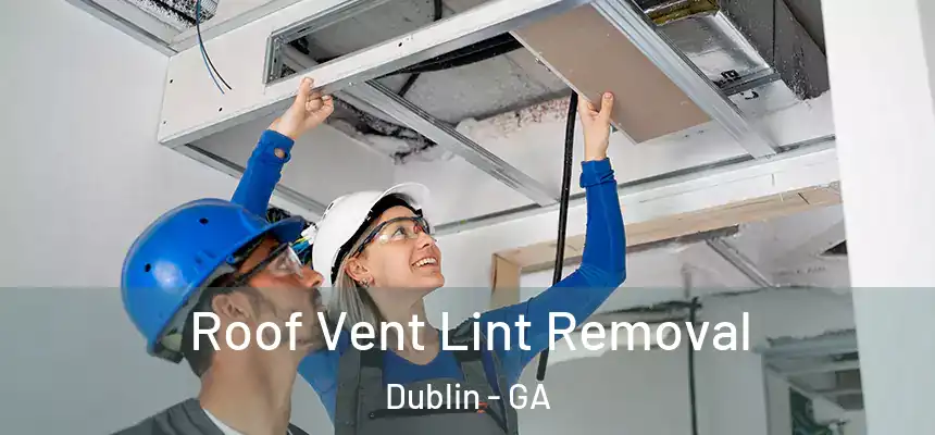 Roof Vent Lint Removal Dublin - GA
